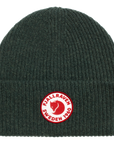deep forest beanie with Fjällräven lgoo