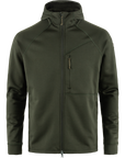 deep forest fleece jacket with hood