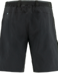 Black shorts on a white background