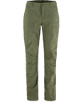 Green pants on a white background