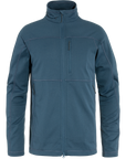 indigo blue fleece jacket