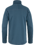 indigo blue fleece jacket