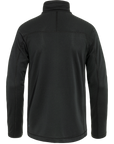 black fleece jacket
