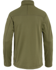 green fleece jacket