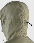 windbreaker jacket with hood and adjustable string