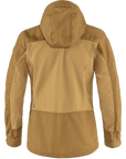 buckwheat brown windbreaker jacket with hood