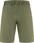 laurel green bermudas shorts with elastic waist