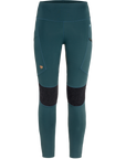 mountain blue with reinforced knees and Fjällräven logo