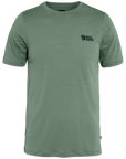 Fjällräven logo t-shirt in green