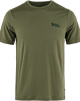 Fjällräven logo t-shirt in green