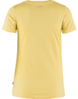 Yellow t-shirt on a white background