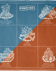 dawn blue-desert brown campfire graphics