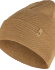 buckwheat brown knitted beanie hat