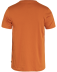 Orange t-shirt on a white background