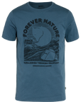 Fjällräven forever nature T-shirt in blue