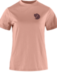 dusty rose T-shirt with Fjällräven logo