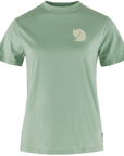 misty green T-shirt with Fjällräven logo