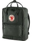 Dark grey Fjällräven Kånken backpack