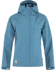 dawn blue windbreaker jacket with hood