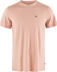 pink round neck t-shirt with arctic fox logo