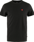black round neck t-shirt with arctic fox logo