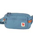 dawn blue waist bag with a visible Fjällräven logo