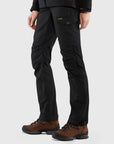 black trekking trousers