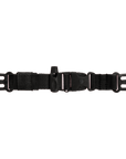 black chest buckle strap