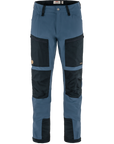 indigo blue-dark navy long trekking trousers