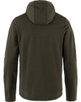 deep forest fleece jacket with hood