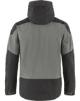 iron grey-grey windbreaker jacket with hood