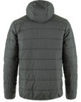 basalt padded winter jacket with hood