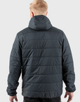 basalt padded winter jacket with hood