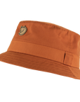 terracotta brown bucket hat with arctic fox logo