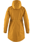 Yellow jacket on a white background