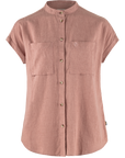 dusty rose button shirt