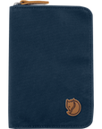 navy pouch with arctic fox logo