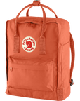 Orange Fjällräven Kånken backpack