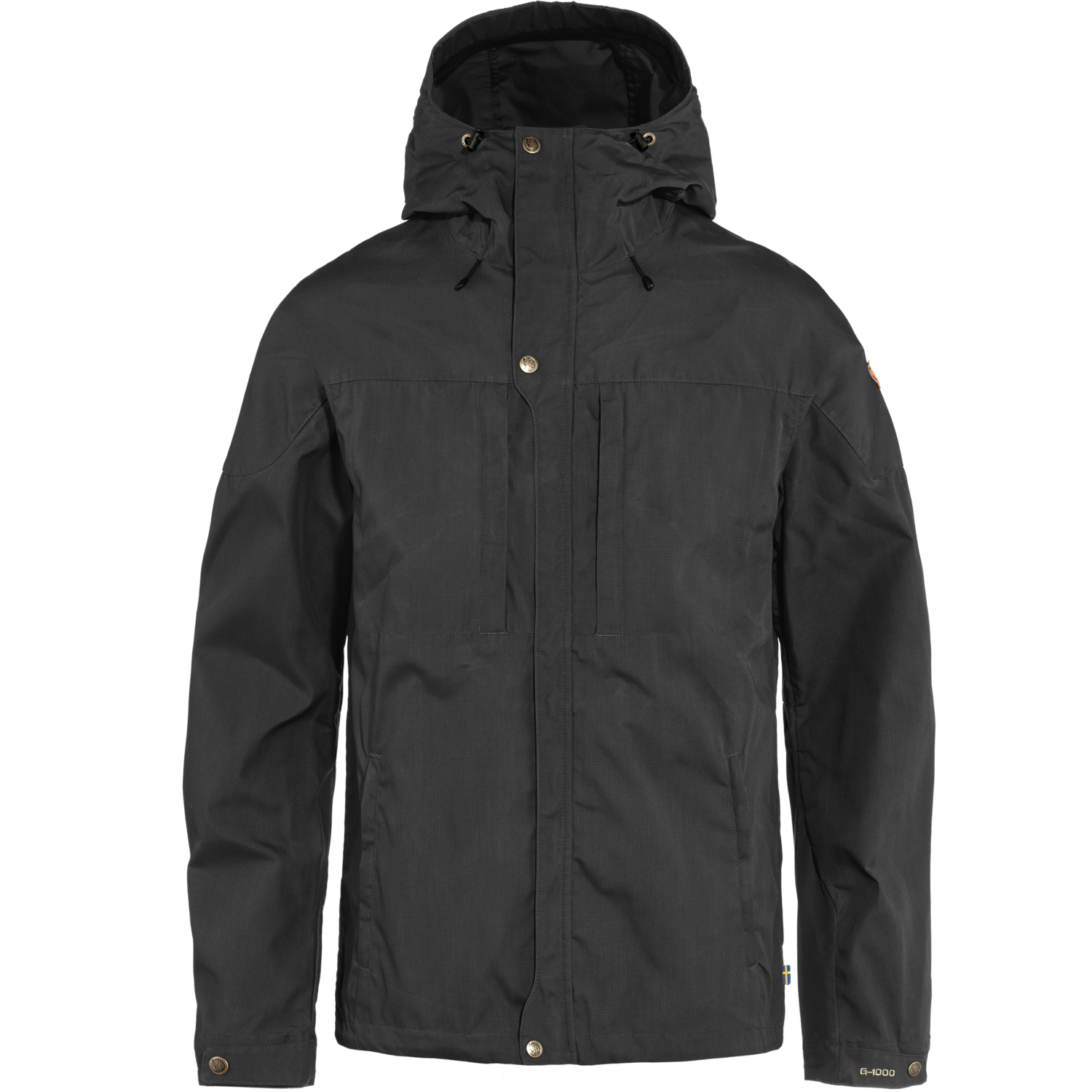 Skogsö Jacket M - Men's G-1000 Outdoor Jacket with Fixed Hood