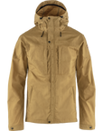 buckwheat brown winter jacket with hood