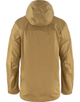 buckwheat brown winter jacket with hood