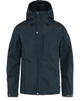 dark navy winter jacket with hood