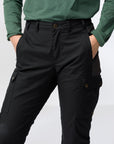 black trousers
