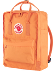 Orange Fjällräven Kånken backpack