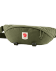 green waist pouch with Fjällräven logo