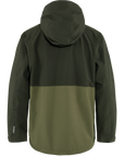 deep forest-laurel green raincoat jacket