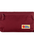 ox red waist pouch small bag with Fjällräven logo