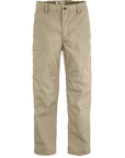 Beige pants on a white background