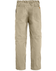Beige pants on a white background