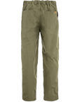 Green pants on a white background
